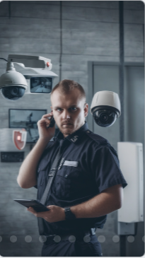 роль охранника и видеонаблюдения
